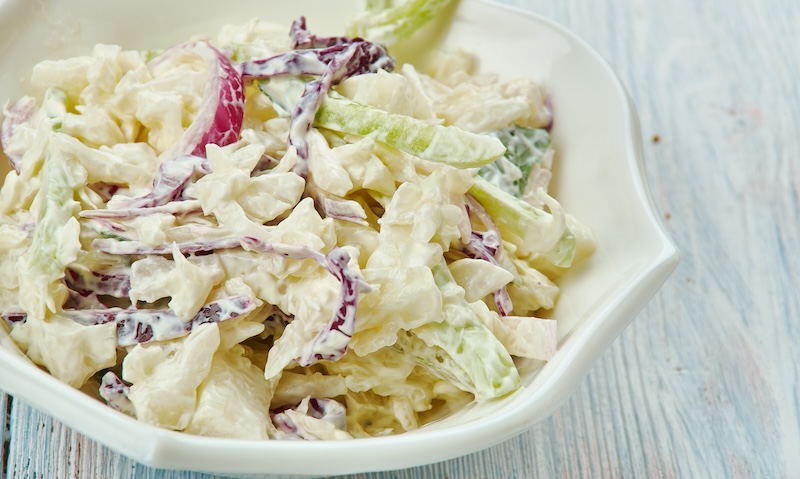 Coleslaw med hampafrön