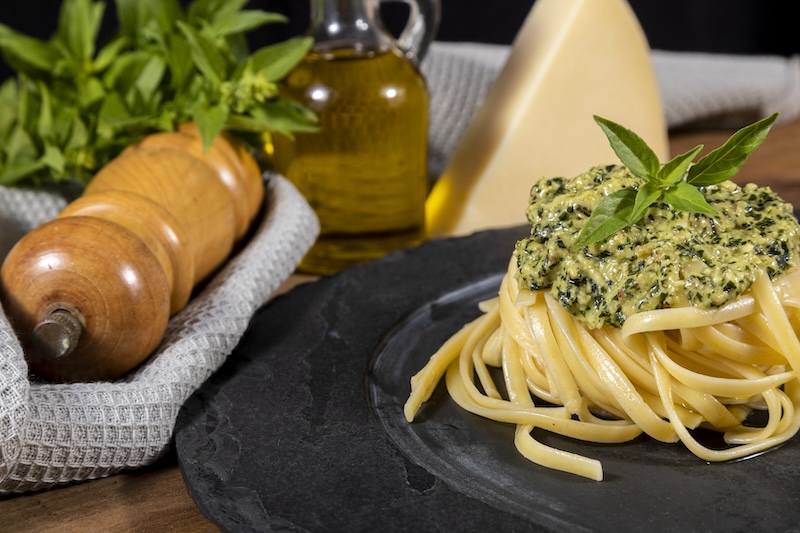 Hampa-pesto till pasta