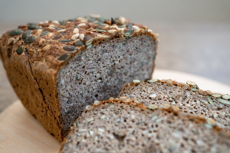 Proteinbröd med hampaprotein