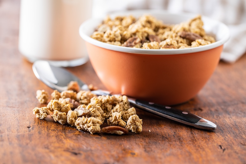 Tallrik med granola